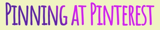 Pinning at Pinterest